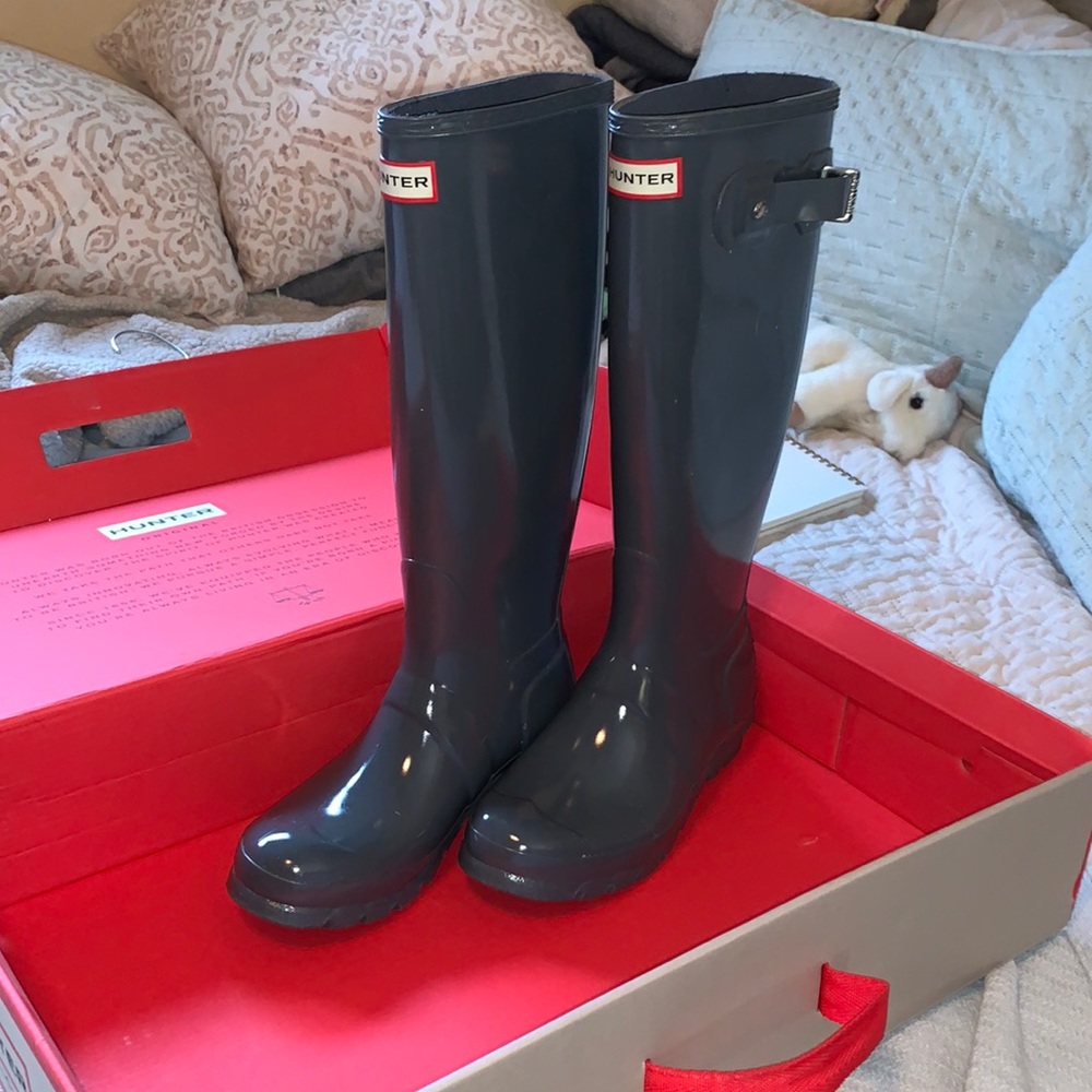 Hunter rain boots